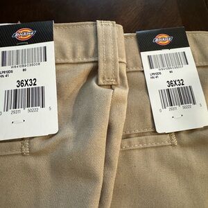 Men’s 2 pair Dickies Khaki Pants 36x32